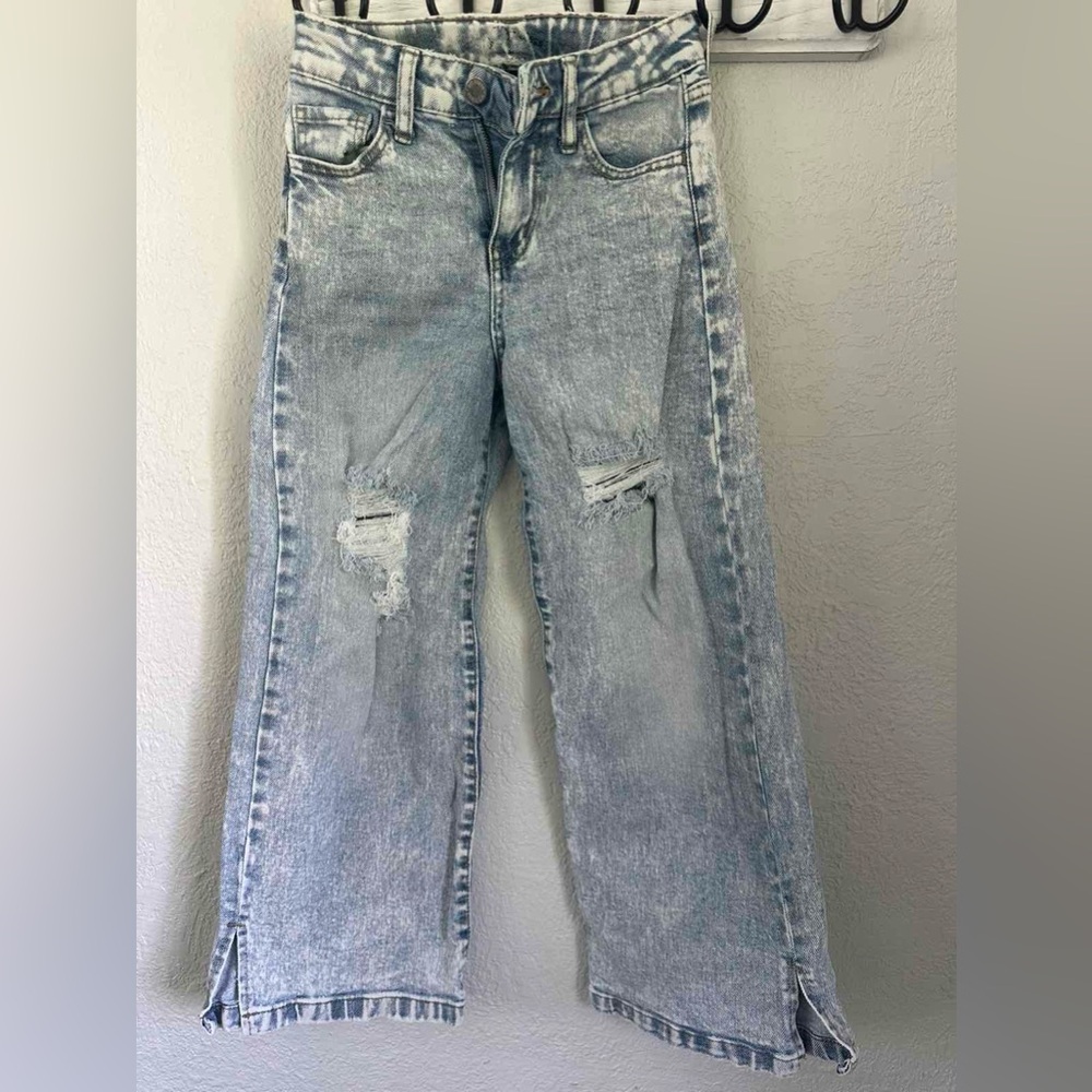 Stylish Kids' Distressed  blue Jeans